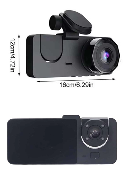 DVR Araç İçi Kamera Hareket Algılayabilen 1080P CarPlay Video Kaydedici