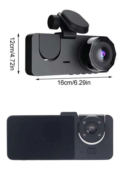 DVR Araç İçi Kamera Hareket Algılayabilen 1080P CarPlay Video Kaydedici