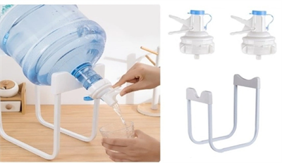Damacana Musluk Başlığı Ve Metal Ayak Stand Seti Bx40