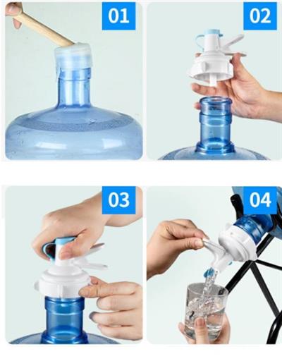 Damacana Musluk Başlığı ve Metal Ayak Stand Seti (3936)