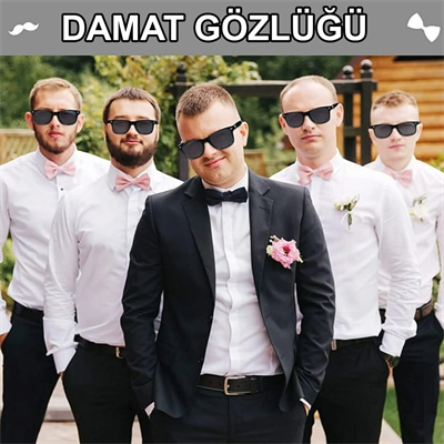Damat Gözlüğü – Düğün Ve Bekarlığa Veda Partisi Aksesuarı Bx40