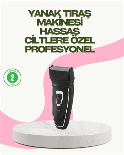 Darbelere Dayanıklı Kablosuz Erkek Tıraş Aleti