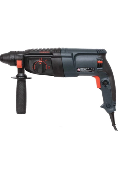 Darbeli kablolu matkap 700-1000 Watt anahtarsız mandren yan sap taşıma çantalı - 6 Volt Akü Volt