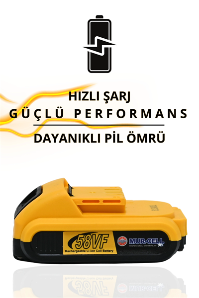 Darbeli kablosuz matkap 21 watt 20 volt anahtarlı mandren 2 akü hız ayarlı çantalı