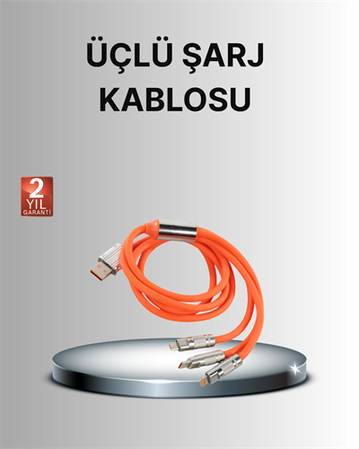 Dayanıklı Hızlı Şarj Kablosu – Esnek, Kırılmaz ve Yüksek Hızlı Veri Aktarım Destekli