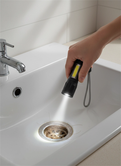 Dayanıklı Metal Gövdeli El Feneri, Gece ve Kamp Kullanımı İçin