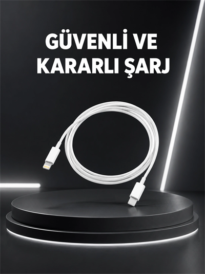 Dayanıklı TPE Lightning Kablo – 30W Hızlı Şarj ve Veri Transferi