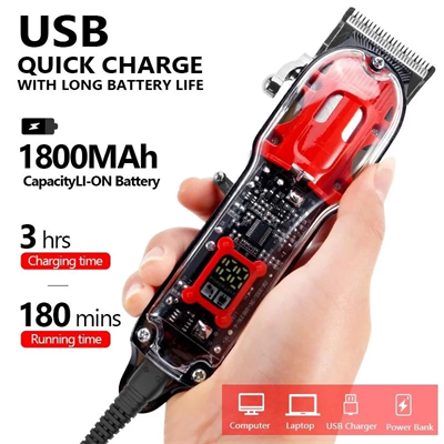 Dearling Şarjlı Saç Kesme Makinesi Rf-107 Bx40