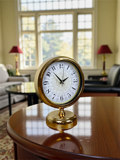 Decora Gold 25 x 20 Cm Metal Masa Saati