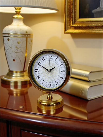 Decora Gold 25 x 20 Cm Metal Masa Saati