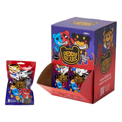 Deddy Bears Klipsli Peluş Seri 4 Sürpriz Paket