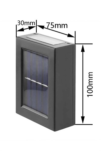 Dekorasyon Aplik Işık Güneş Enerjili Aydınlatma Dekoratif Aydınlatma