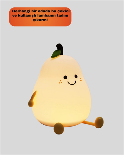 Dekoratif Armut LED Lamba Renk Ayarlı Şarj Edilebilir