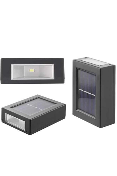 Dekoratif Duvar Lambası Solar Güneş Enerjili Bahçe Aydınlatması