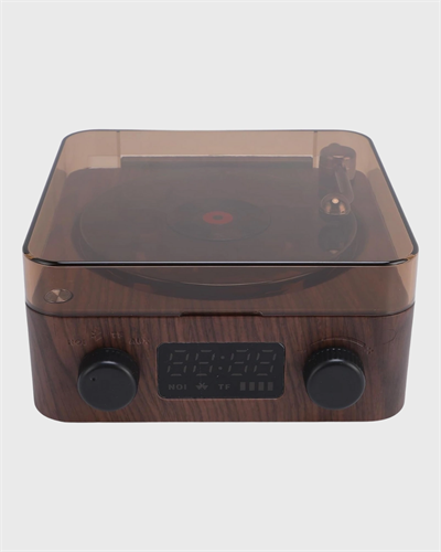 Dekoratif Gece Işığı Bluetooth Hoparlör Dijital Saat Çok Yönlü Sesli Aydınlatma