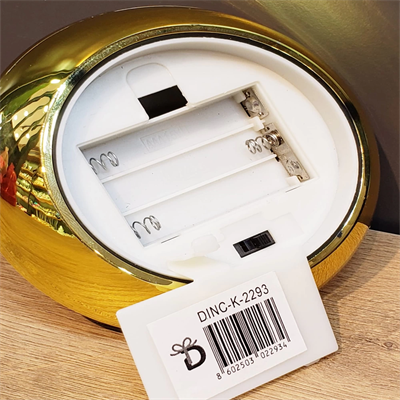 Dekoratif Gold Pilli Mum Lamba