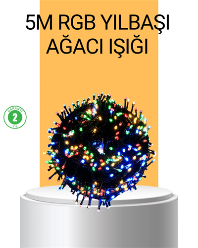 Dekoratif LED Çelenk Işık 8 Farklı Aydınlatma Modu