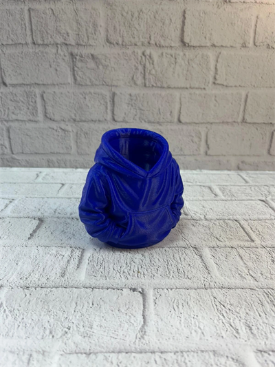 Dekoratif Lacivert Hoodie Kalemlik 10x10 cm