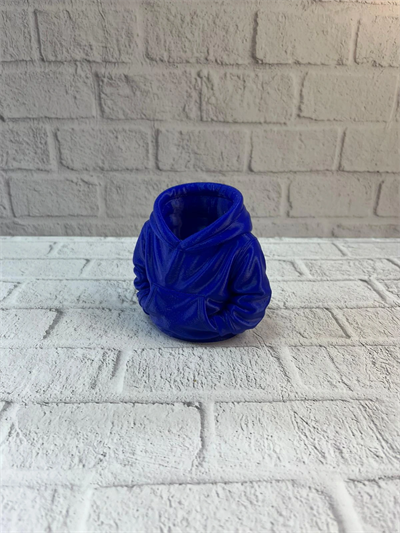 Dekoratif Lacivert Hoodie Kalemlik 10x10 cm
