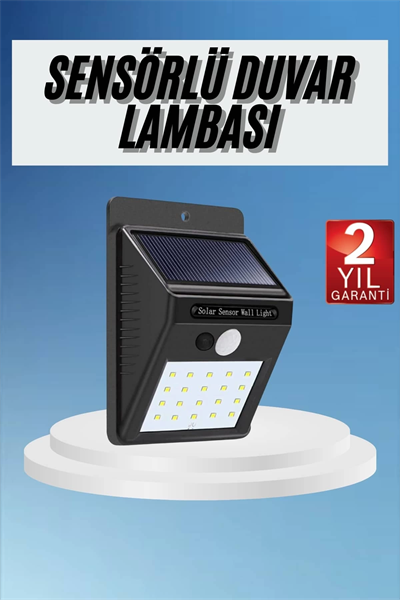 Dekoratif Lamba Güneş Enerjili Aydınlatma Dış Mekan Lambası