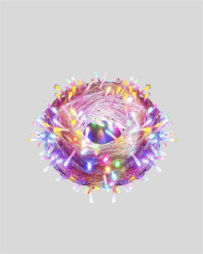 Dekoratif Peri Led 5 m 50 Ampullü Şeffaf Kablo Aydınlatma