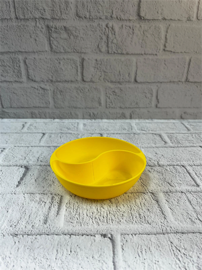 Dekoratif Sarı Çerezlik Kase 4’lü Set 3x12 cm