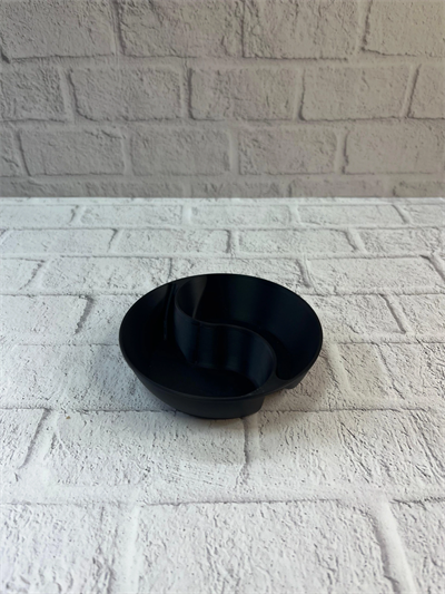 Dekoratif Siyah Çerezlik Kase 4’lü Set 3x12 cm