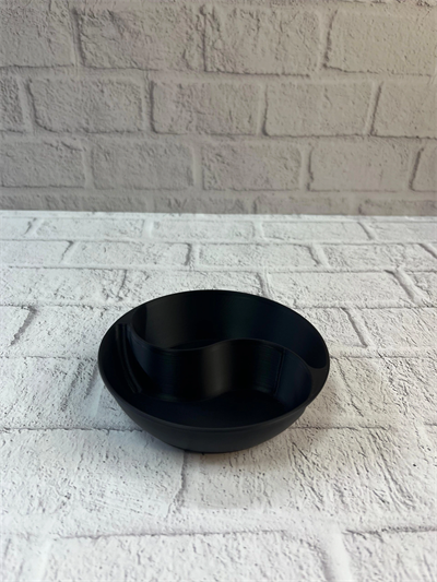 Dekoratif Siyah Çerezlik Kase 4’lü Set 3x12 cm