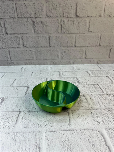 Dekoratif Yeşil Çerezlik Kase 4’lü Set 3x12 cm