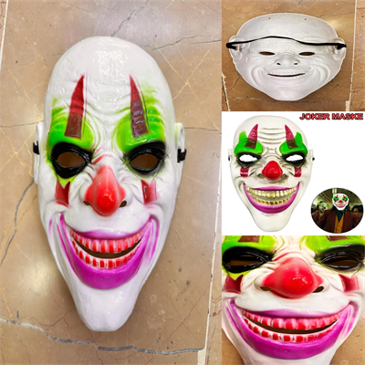 Delirten Gülüş Psikopat Palyaço Temalı Joker Maskesi