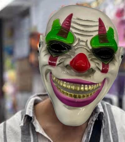 Delirten Gülüş Psikopat Palyaço Temalı Joker Maskesi (3936)