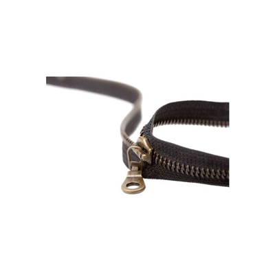 Demir Dişli Çanta Fermuarı En 3 Cm Haki