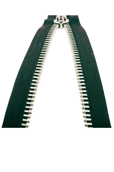 Demir Dişli Çanta Fermuarı En 3 Cm Haki