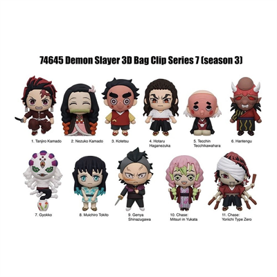 Demon Slayer Klipsli Figür Seri 7