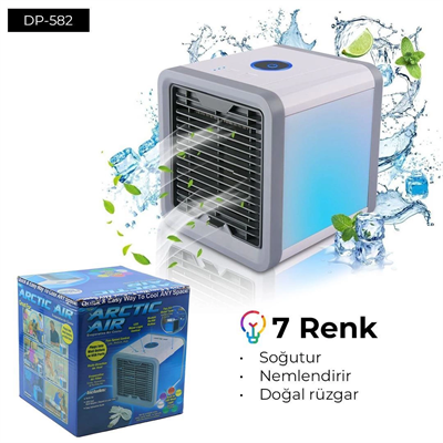 Dempower Masaüstü Kara Fan