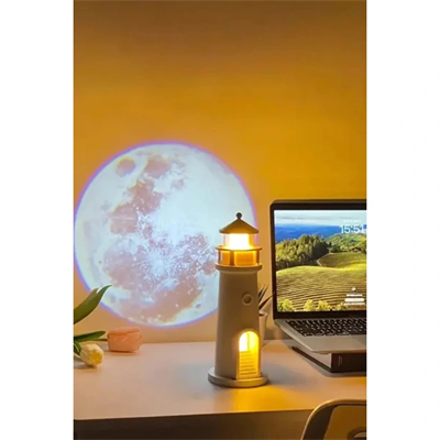 Deniz Feneri Projektör Gece Lambası