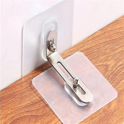 Deprem İçin Ultra Dayanıklı Çivisiz Duvarı Delmeden Ayarlanabilir Eşya Sabitleyici Aparat (3936)