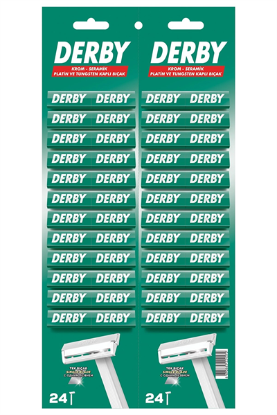 Derby Tek Bıçak Kartela 48li