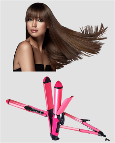 Dereceli Seramik Saç Düzleştirici – 5 Isı Seviyesi, 200°C Maksimum Sıcaklık