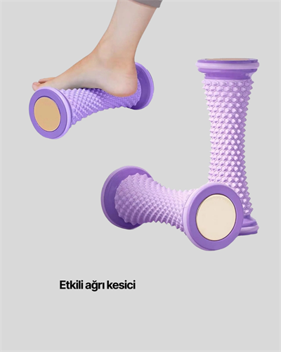 Derin Doku Ayak Masaj Silindiri Plantar Fasiit Topuk Ağrısı İçin