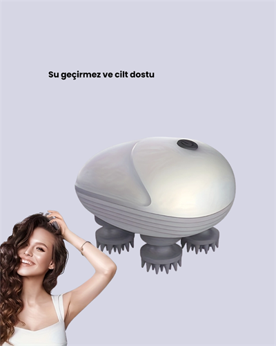 Derin Masaj Sağlayan Elektrikli Kafa Masaj Aleti