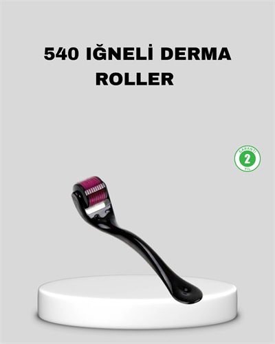 Derma Roller Titanyum İğneli Cilt Yenileyici – Akne ve Kırışıklık Karşıtı