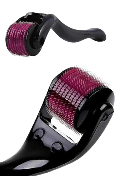 Derma Roller Titanyum Uçlu 540 İğneli 1 Mm Saç Sakal Çıkarma Ve Cilt Bakım Masaj Aleti