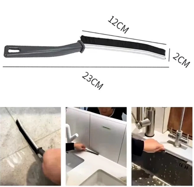 Derz Arası  Banyo Mutfak Dar Alan İnce Temizlik Fırçası Bx40