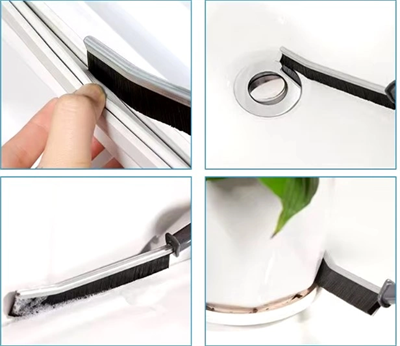 Derz Arası  Banyo Mutfak Dar Alan İnce Temizlik Fırçası Bx40