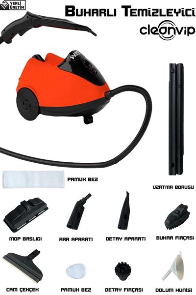 Detaylı Buhar Temizliği Buharlı Makinesi CV332 (3936)