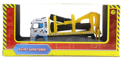 Die Cast Mini Sarı Kütük Kamyonu