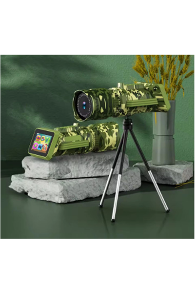 Digital Dürbün 8,0 Megapixel, 2.0 Lcd Hd Uzun Menzilli Taşınabilir 1080px720p Tripodlu Dürbün