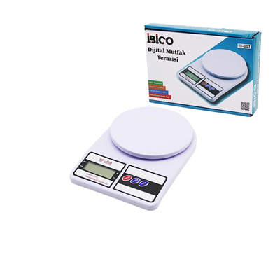 Dijital - Pilli Mutfak Terazisi Tartı 10kg / 1gr Bx40