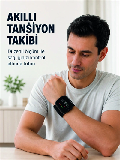 Dijital Bilek Tipi Tansiyon Ölçüm Cihazı Hafızalı Tasarım